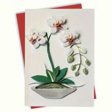 1pc Greeting Card, Wish You Look More And More Beautiful,School Supplies,Back To School