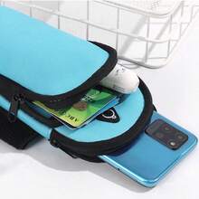 双用跑步臂包/腕包、健身运动臂带、户外骑行臂包、便携式手机收纳袋