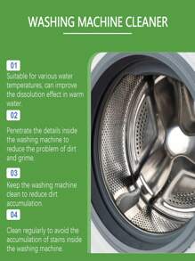 Washing Machine Cleaning Tablets, Washing Machine Descaling Cleaner, Effervescent Tablets For Deep Cleaning, Deodorizing And Heavy Duty Stain Removal