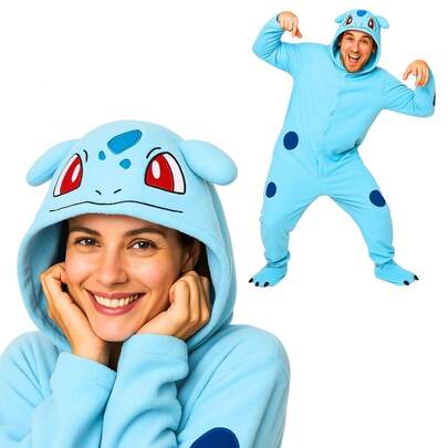nerd hunters Adult Kigurumi Pajamas Plush Unisex Cosplay Costume Creature
