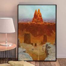 1 pieza Póster de arte de Zdzisław Beksiński de buena calidad. Impresiones y pósteres de calidad. Póster artístico para pared, pintura sobre lienzo para decoración del hogar y estudio. Opcional con marco. - Multicolor - Ver 19