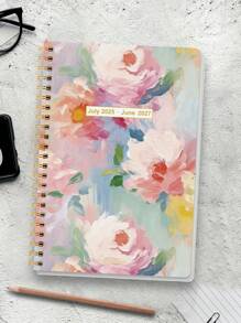 2025 Undated Weekly Planner, Weekly To Do List Notebook With Goal & Habit Tracker Organizer, PINK, A5 Weekly Planner Notebook With Spiral Binding Back To School, School Supplies
