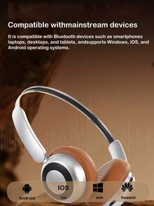 Type-C 迷你无线耳塞，可调节，高清通话，低失真，便携式无线耳机 - 銀黑 - 查看 6