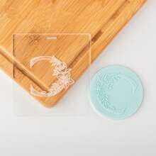 A-Z 26 Letter Cookie DIY Printing Embossing Mold Acrylic Alphabet Capitalize Name Embosser Fondant Stamp Wedding Cake Decor Biscuits Cake Baking Tool Accessories For Birthday Bridal Shower Wedding Party Favor Supplies