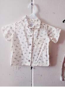 Conjunto de niño de camisa y pantalón con tirantes talla 2, 3, 4 y 5 años. - Beis - Ver 4