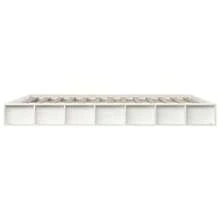 Bed Frame White Solid Pine Wood, Plywood 59 X 79 In Bed Frame-1460 - Multicolor - View 5