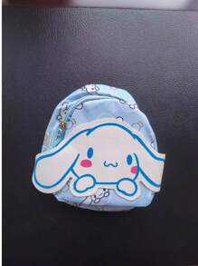 Sanrio 1pc Pochacco Lightweight Adjustable Strap Crossbody Bag, Comfortable Soft Texture Durable Cute Cartoon Children Shoulder Bag, For Daily Outings & Gifts, Sanrio Licensed