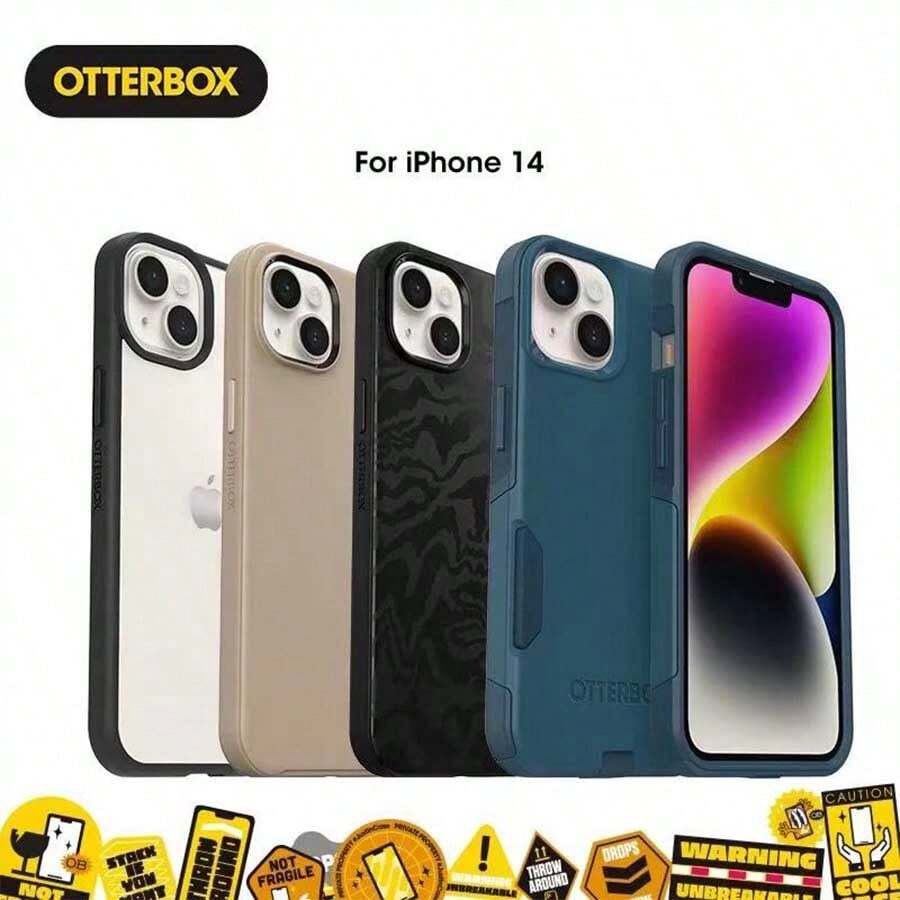 Otterbox Apple IPhone11/12/13/14/15/16 Case Anti Drop Suitable For Any Model - Pro/Mini/Plus/Promax US Military Grade Anti Drop - Standard Edition Material - Rừng xanh - Xem 1
