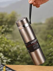 1 件大容量不锈钢真空保温杯，双层隔热防漏杯，便携杯袋，适用于咖啡、茶等饮料，适用于运动、露营、旅行、家庭、校园、毕业季、返校季、万圣节和圣诞节礼物。 - 彩色 - 查看 7