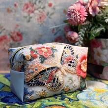 1 pieza Nuevo estuche de almacenamiento de moda minimalista, bolsa organizadora de cosméticos, bolsa de almacenamiento de cuero portátil, decoración de habitación - Multicolor - Ver 6
