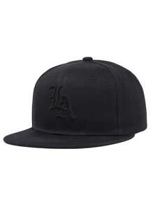1 pièce Casquette de Baseball pour hommes avec broderie lettres LA, casquette Hip Hop. Convient pour la rue, l'extérieur, les sports, les vacances, les cadeaux. Accessoire de mode.