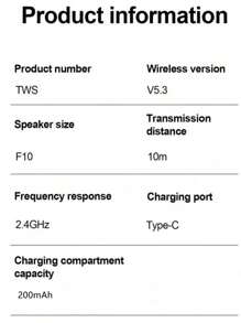 Sleeping Earbuds Wireless Mini Headphones For Work TWS Bluetooth Earphone Stereo Hidden Headsets With Mic HD Call Waterproof Inear Bluetooth Earphone Tws Headsets ﻿