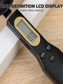 1 pieza Cuchara medidora digital multifuncional de alta precisión, báscula electrónica de 500g/0.1g portátil con pantalla LED, báscula electrónica pequeña para cocina doméstica
