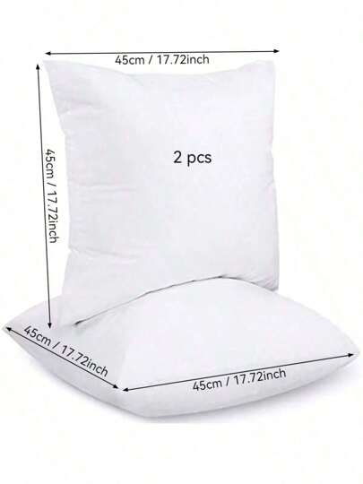 MADE IN TURKEY Tella 100% Katoenen Throw Kussen 45x45 Cm 400g Zachte Breathable PCS view 2