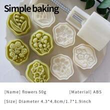 مجموعتان من قوالب الحلوى بنمط سوسن الوادي، هدية عيد ميلاد، مجموعة أدوات الخبز، لوازم بنتو، قوالب تشكيل الكوكيز اليدوية DIY ، قوالب تقطيع الكيك والكوكيز والبسكويت، أدوات مطبخ لحلوى القمر والحشوات، قوالب بسكويت السكر وأدوات حلوى الكوكيز. مجموعة قوالب الكعك القمري.