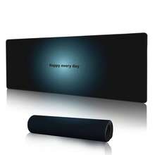 1 件大号鼠标垫，加厚 3 毫米游戏鼠标垫，快乐每一天渐变大桌垫，防滑橡胶底座，可水洗，高清打印鼠标垫，适用于游戏和办公室 - 開心每一天3mm加厚大號滑鼠墊 - 查看 6