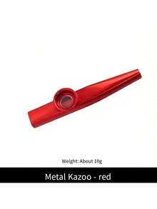 1/3pcs Metal Kazoo Musical Instrument Toy, Handmade Accompaniment Instrument For Adults - Multicolor - View 11