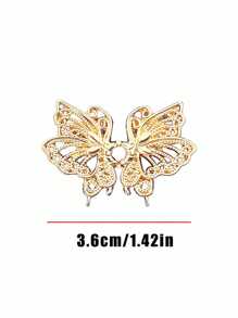 2/4pcs Multi Color Adjustable Butterfly Buckle, Detachable And Seamless, Can Change The Waist Of Jeans, Without Sewing Waist Fasteners Waist Accessories, Valentine's Day Gifts, Holiday Gifts, Gifts Suitable For Sisters, Lovers, Mothers, Families.