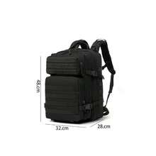 45L/48*28*28CM 多功能背包 - 旅行背包，双肩包，大容量钓鱼背包，徒步背包，求生旅行背包 返校 - 彩色 - 查看 3