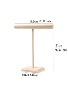 1 pièce Support à bijoux, Organisateur de bijoux, Tour d'affichage de bracelet et de montre en bois pour bijoux, Support de rangement pour bracelets, chouchous, colliers