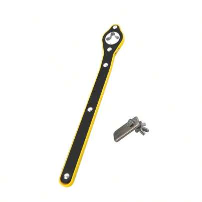 Long Handle Labor-Saving Jack Ratchet Wrench - Lug Wrench With Positive & Reversal Knob Design For Tire Jack, Car, Truck