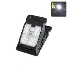 1PC Solar Light, Outdoor Clip Motion Sensor Light, Wall Light, 3 Modes Security Light For Fence, Deck, Wall, Garage, Patio