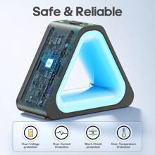 Ladegerät für Switch2 Controller, Multi-Modus RGB Beleuchtung, dedizierte Ladestation für NS Switch2 Controller, Ladeanzeige-Leuchten, gleichzeitiges Laden von 4 Controllern, mit Typ-C Ladekabel