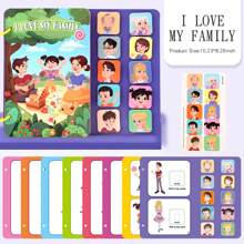 1 pieza Libro didáctico y cognitivo sin ruido para niños pequeños con pegatinas, libro de actividades Montessori, juguete educativo hecho a mano para preescolar, libro de juguete para aprender el alfabeto y reconocer animales