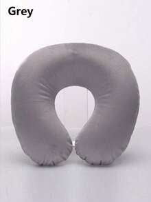 1 件旅行枕颈枕飞机枕旅行汽车家庭办公室旅行颈部飞行枕按扣带柔软套，U 型颈枕便携式学生成人枕垫，在学习或乘车、办公室或其他旅行时支撑颈部并保护颈椎旅行必需品旅行配件假期暑假返校包学校配件学校用品 - 彩色 - 查看 2