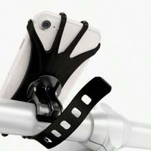 1 stuk multifunctionele, roterende siliconen fiets- en motorfietstelefoonhouder, accessoire voor navigatie tijdens het fietsen