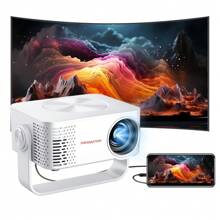 M60 Mini Projector, Home Office LED Portable Projector