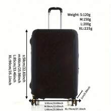 Thicken Luggage Cover Elastic Baggage Cover Suitable For 18 To 28inch Suitcase Case Dust Cover Travel Accessories Bag For School School Accessories School Stuff