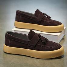 Stylische Herren-Loafer mit Fransen - Klassisches Englisch inspiriertes Design für Business & Freizeit