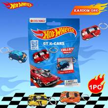 1pc Official Hot Wheels Rally Racing Car Keychain Blind Bag, Random 12 Styles Mini Diecast Pullback Toy Keychain Pendant, Suitable For Bag Decoration, Valentine's Day & Friend Gift - Multicolor - View 10