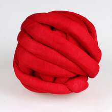 约 250 克超粗纱，粗臂针织纱，特大粗纱，适用于手工 DIY 钩针地毯、宠物毯、枕头、超柔软巨型纱线（纱线缠绕方式随机）