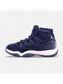 Nike Jordan 11 Retro Midnight Navy 2022 (W) (AR0715-441) Women's Size 5-8 For Women High-Top Basketball Shoes And Sports Shoes Can Be Used For Jogging And Traveling - 海軍 - 查看 3
