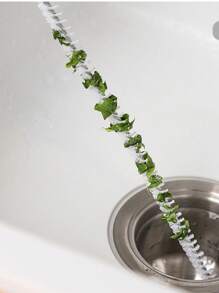 Bendable Drain Unclogger, Pipe Hair Cleaner, Sink Cleaning Brush, Pipe Cleaning Tool, Repeatable Cleaning Brush For Kitchen, Bathroom Sinks, Faucet Tubs And Sinks