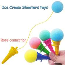 5/10/20pcs Ice Cream Squeeze Toys, Practical Joke Toys, Stress Relief Toys, Soft Sponge Balls, Fun Party Favors, Birthday Gifts, Party Supplies, Gift Filler