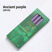 5pcs Sealing Wax Sticks For Stamps,Multicolor Wax Stick , Fire Paint Seal Sealing Wax- Premium Quality Plastic Seal Wax Bars For Invitations, Letters, Envelopes -1.1cm Diameter Boxed Set - For Crafting & DIY Enthusiasts,Back To School,School Supplies