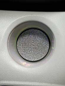 1 件彩色铆钉汽车杯架垫，防滑内饰装饰配件