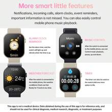 W&O Smartwatch 2.04 AMOLED HD Screen, IP67 Water-Resistant, BT Calling, Wireless Charging, Ultra-Slim Bezel Design With Zinc Alloy & IML Frame, Android/IOS Compatible, Activity Tracker With Health Monitoring,Ideal For Women In Skirts,Dress