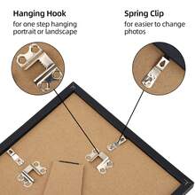 Tomnk 20 Pack Picture Frames Set, Display Picture Frames Collage Wall Decor For Assorted Photos, Four 8x10, Eight 5x7, Eight 4x6 For Wall Hanging Or Tabletop Display, Home Decor, Party Decor - Multicolor - View 7