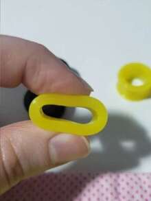 2 件装耳塞和耳道薄型柔性硅胶耳塞适用于男女妊娠纹耳道 3-20 毫米空心耳扩张耳塞