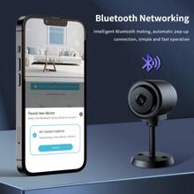 Mini Security Camera, 1080P WiFi Camera (2.4G Only) Indoor Outdoor With Night Vision, Motion Detection, Cloud & SD Storage, APP Remote Control, For Home Baby Pet Surveillance