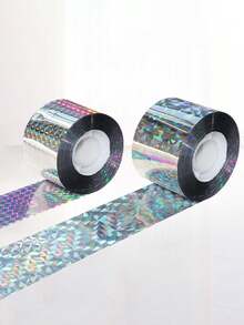 1 Roll Reflective Bird Repellent Tape, Colorful Reflective Bird Deterrent Tape, Effective Reflective Material For Driving Away Birds, Suitable For Outdoor Trees, Orchards, Gardens, Yards, Balconies And Other Locations - Multicolor - View 6