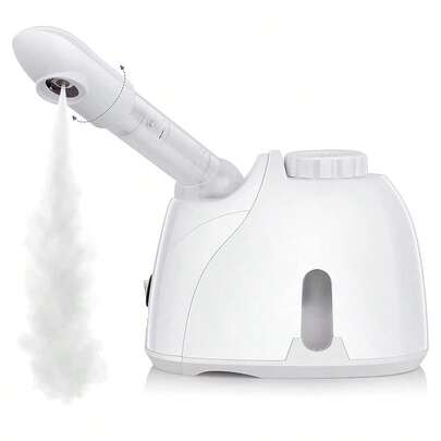 Vaporizador Humidificador Profesional Facial Multifuncional Spa Ozono Estetica Barberia Casa Hogar Instrumento De Vapor Belleza Skin Para Rostro Cuidado Poros Puntos Negros Para Exfoliar Facil Practico Utilizar De Varias Posiciones