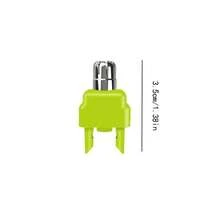 Single Blade Multi-Functional Precision Nose & Ear Hair Trimmer Attachment - Easily And Cleanly Trims Mustache And Beard - Multicolor - View 9