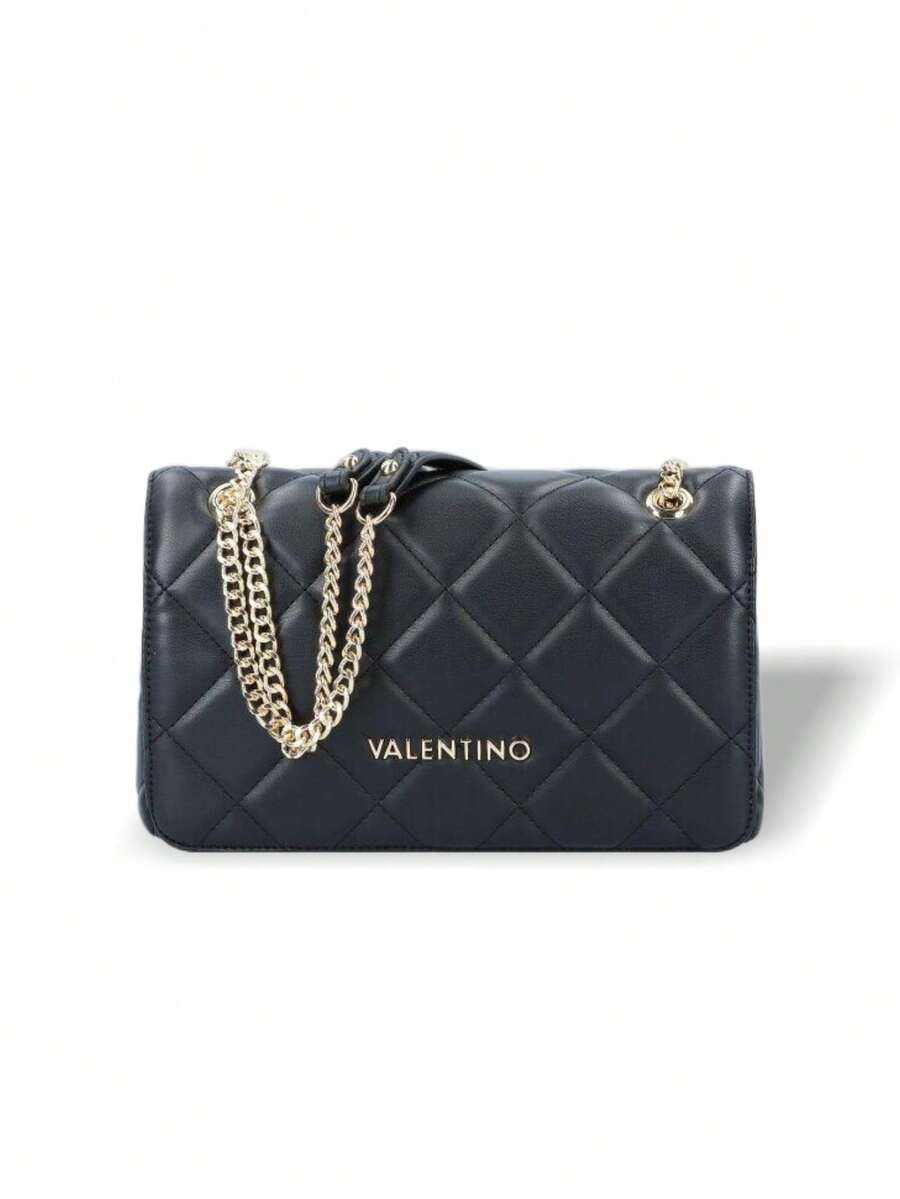Valentino Flap Bag, Daily Commute Handbag - Black - View 1