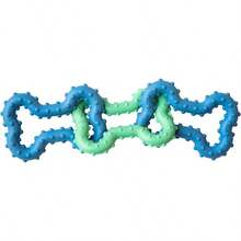 Outward Hound Cutie  Hedgehog Dental Dog Chew Toy, Blue - 博內圖茲藍 - 查看 8