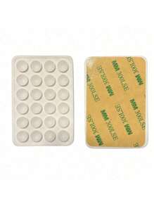 Silicone Phone Anti-Slip Suction Cup, 28 Double-Sided Silicone Suction Cups Self-Adhesive Suction Cups, Mobile Phone Anti-Ip Sticker, Mobile Power Suction Cup 2 Single-Sided, Phone Case, Protective Case, Eight-Sided Boat Body Suction Cup